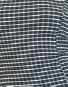 Crinkle Check Schwarz Grau