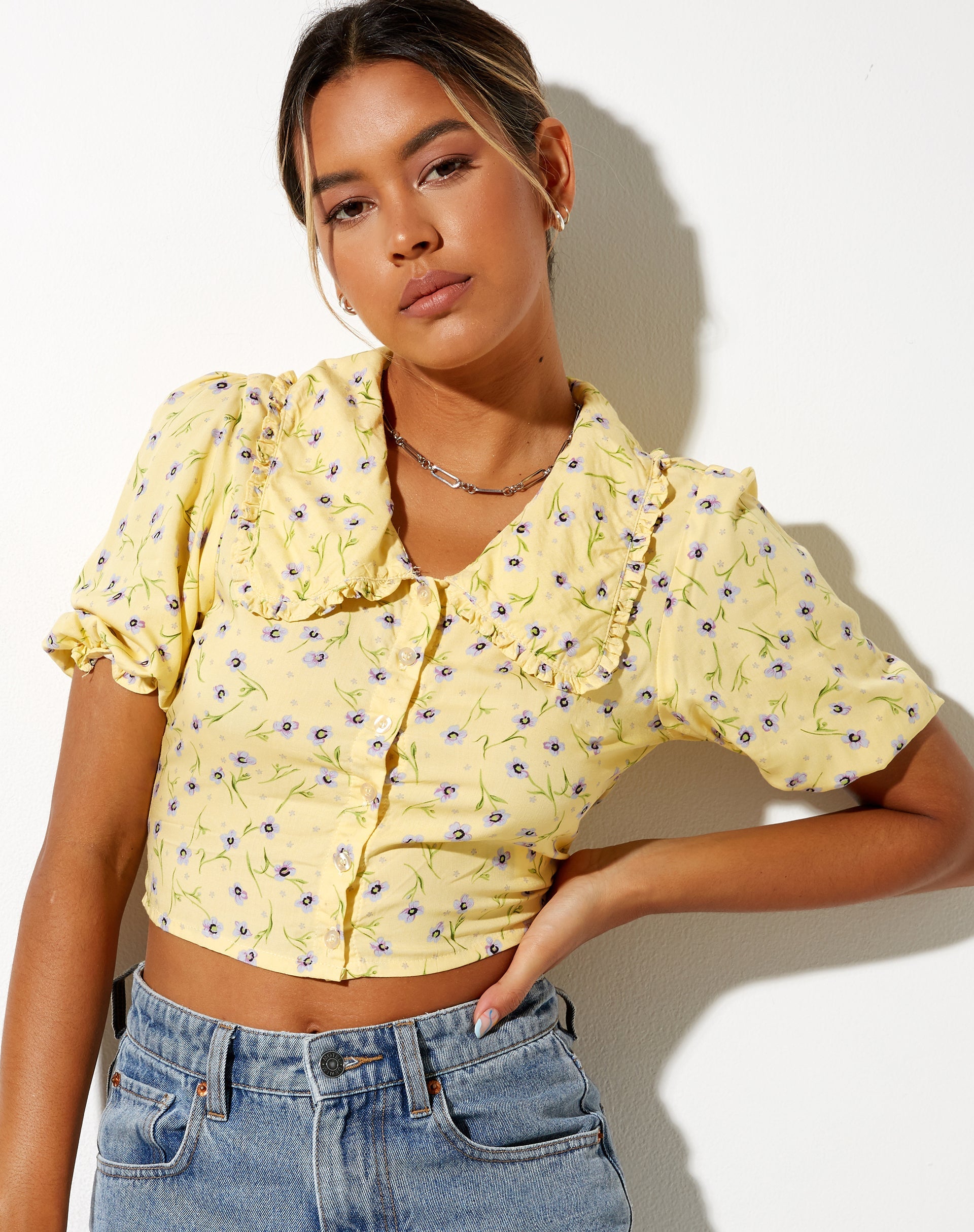 Bild von Tucci Top in Wild Flower Lemon Drop
