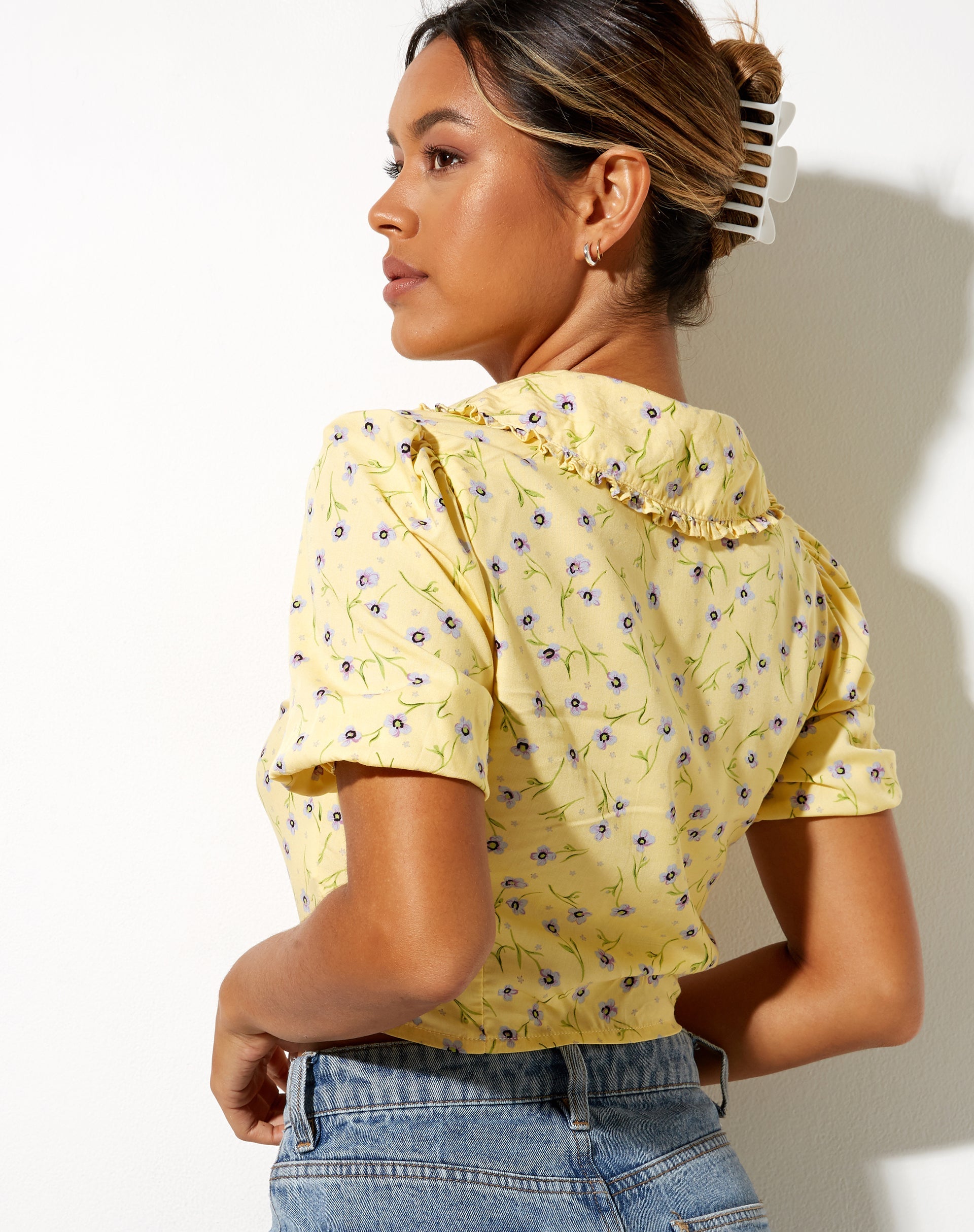 Bild von Tucci Top in Wild Flower Lemon Drop