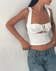 Bild von Ulani Crop Top in Elfenbein