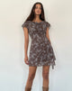 Image of Valencia Minikleid in Botanical Shadow Braun
