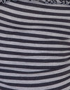 Grau und Schwarz gestreift