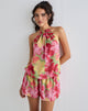 Image of Veloria Minikleid in Bold Multi Colour Floral