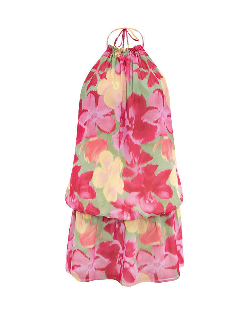 Veloria Minikleid in Bold Multi Colour Floral