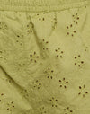 Kleines Gänseblümchen Broderie Lime