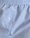 Gingham Blau Weiß