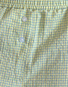 Gingham gelb blau