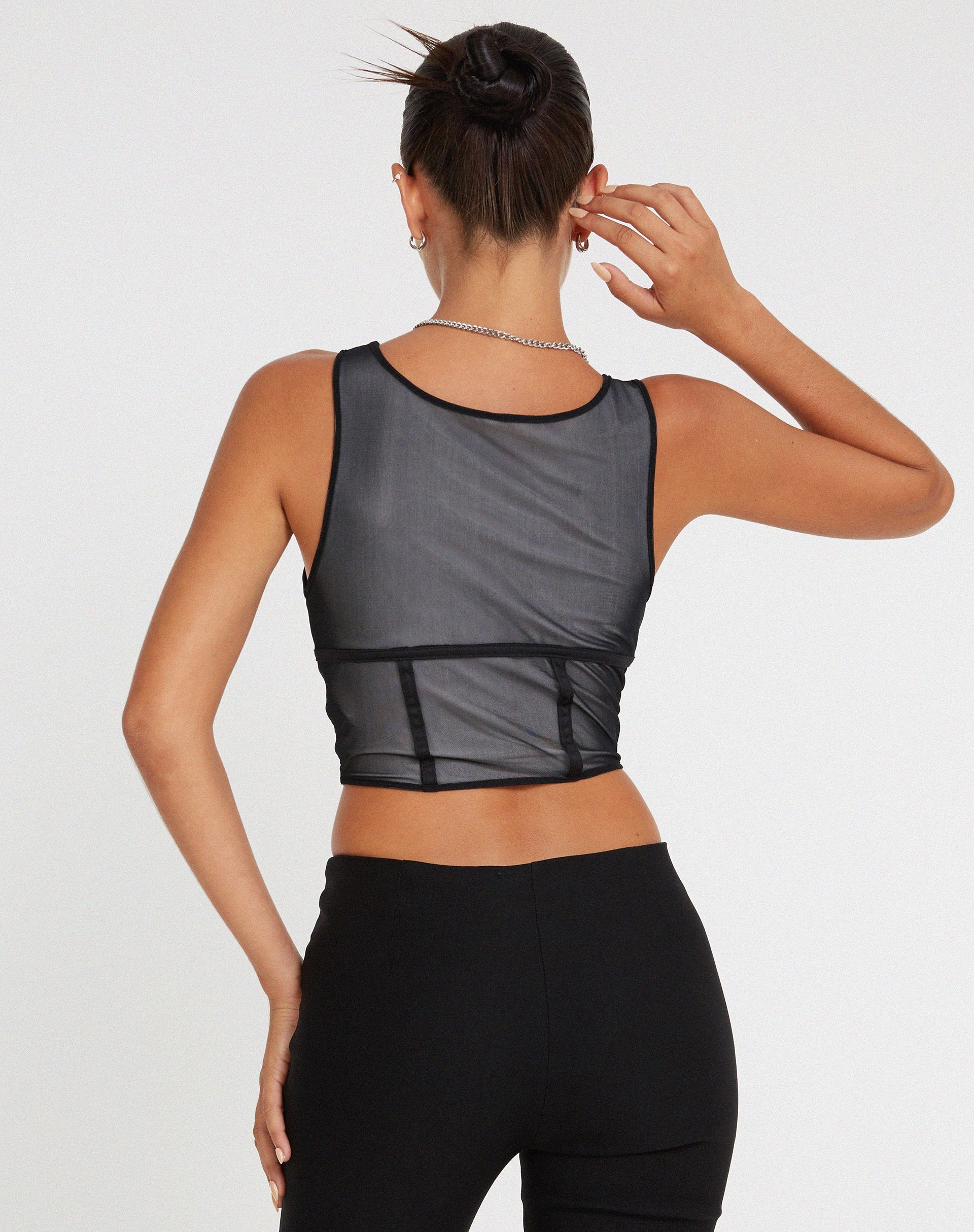 Bild von Wali Crop Top in Schwarz