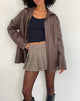 Image of Walta Jacke aus PU Trüffel Braun