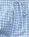blaue Gingham