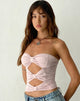 Abbildung von Widayu Bow Twist Top in Light Lilac