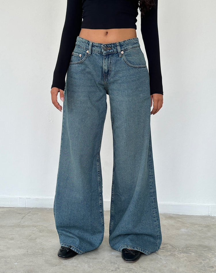JEANS MIT WEITEM BEIN KAUFEN