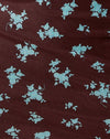 Femme Floral Blau und Braun