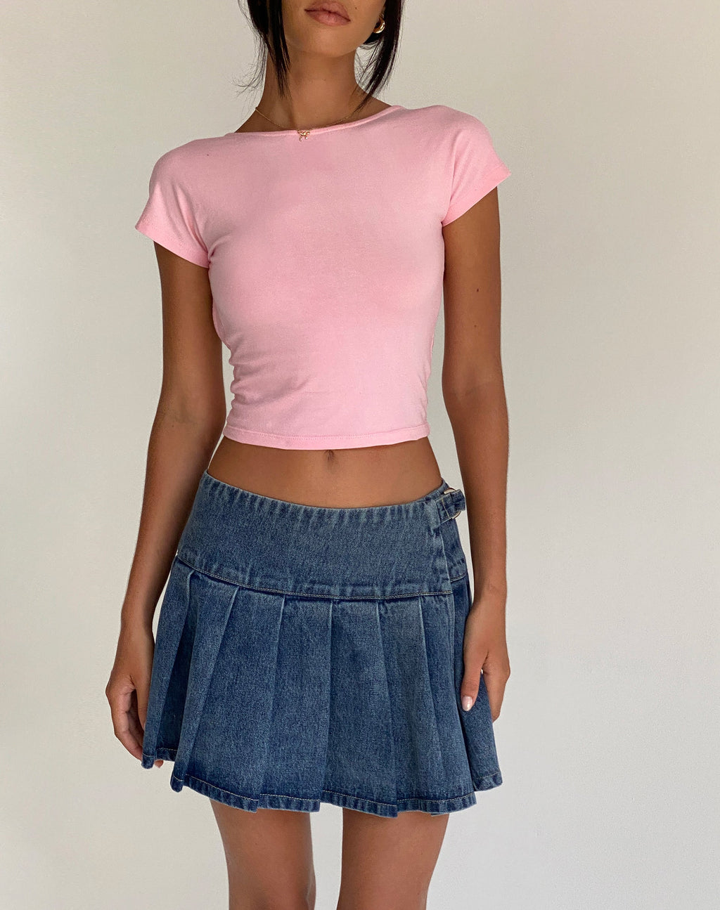 Xiwang Crop Top in Ballettrosa