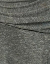 Glitzerstrick Khaki