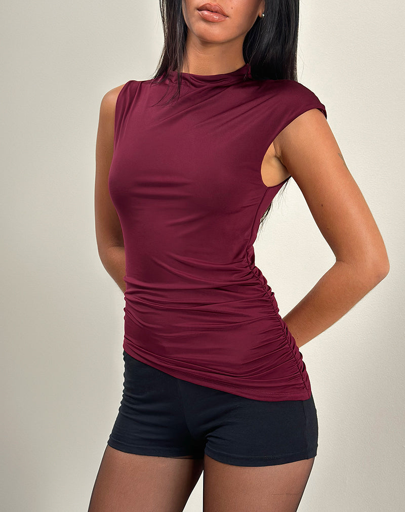 Bild von Yeseo Tank Top in Slinky Wein