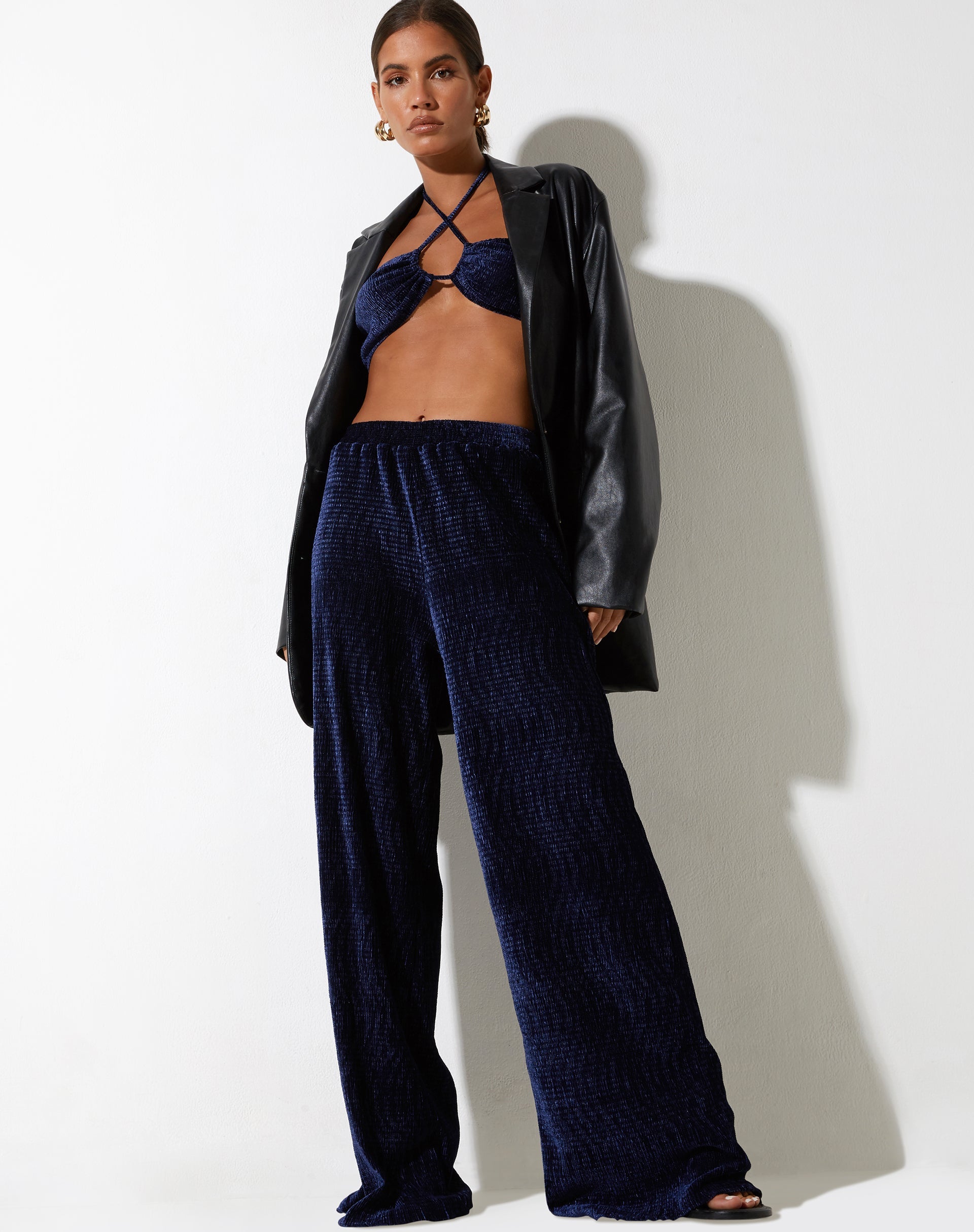 Abbildung der Obeli-Hose in Velvet Navy