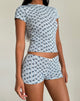 Bild von Ritulia Short in Floral Stripe