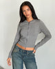 Bild von Zella Strickjacke in Grau