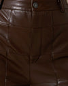 PU Patchwork Choco Braun