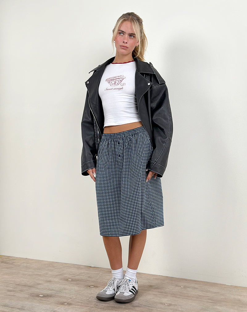 Bild von Zyzy Baby Tee in Weiß mit Sweet Enough Grafik