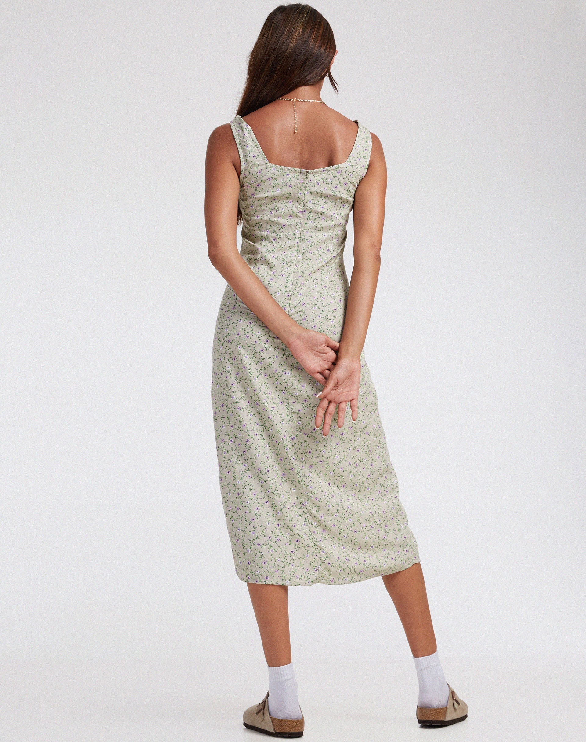 Image of Jorie Midikleid in Parma Violett
