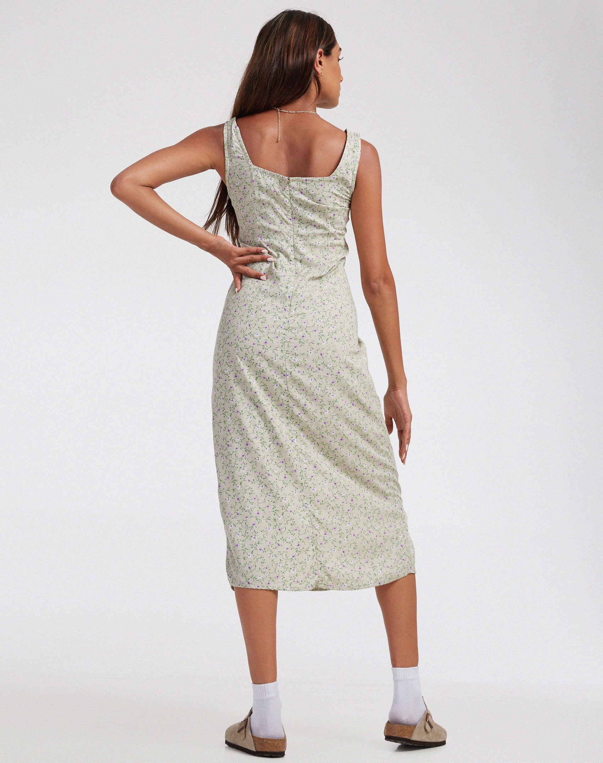 Image of Jorie Midikleid in Parma Violett