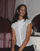 Image von Lada Bluse aus weißem Chiffon