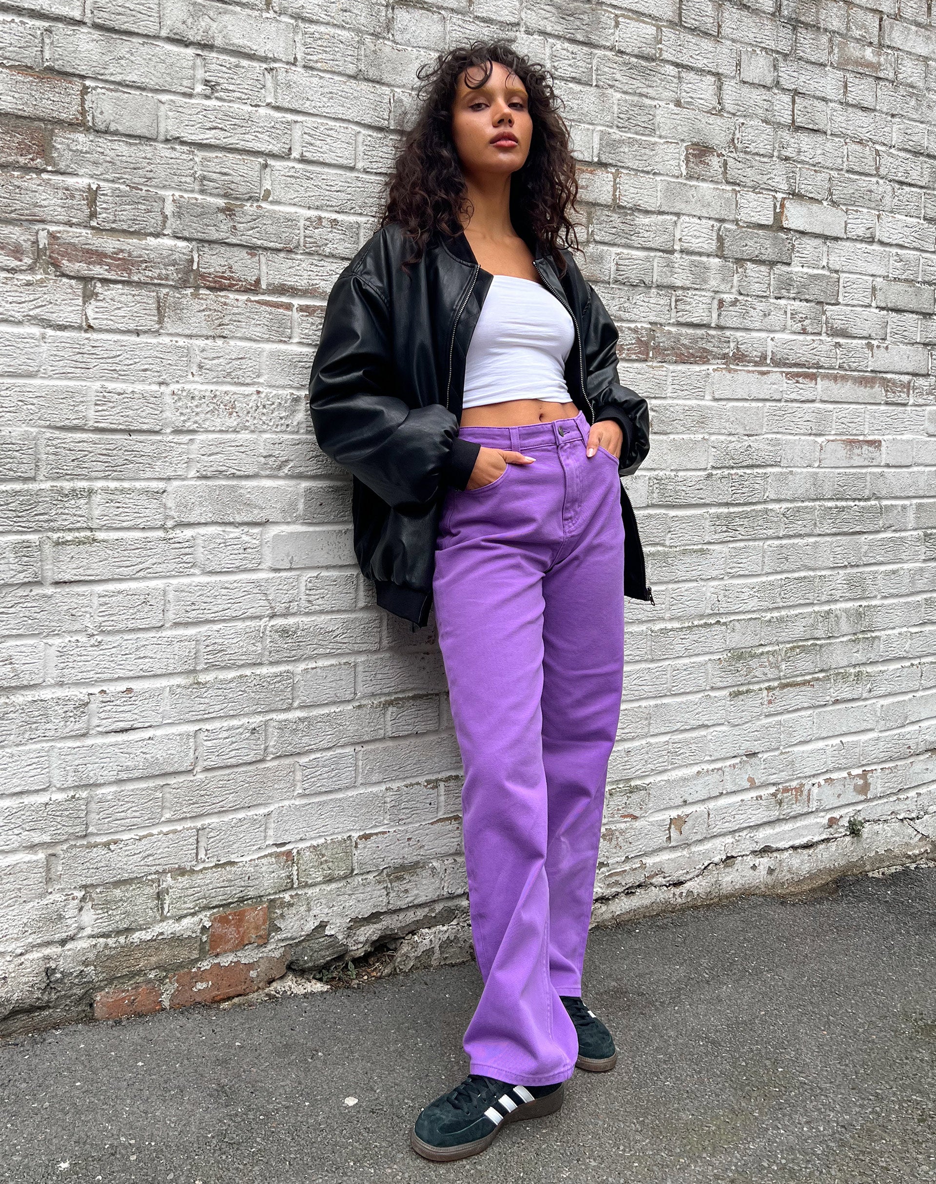 Bild von Parallel Jeans in Violett