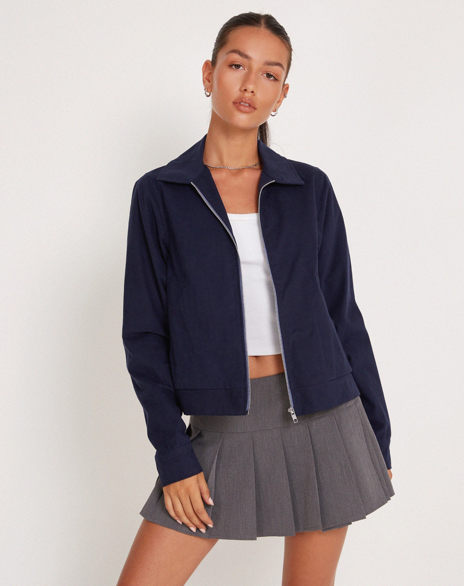 Bild von Tumbas Jacke in Marineblau