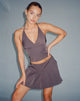 Bild von Hajra Halter Top in Grau gestreift