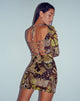 Bild von Onata Mini Dress in Butterfly Gold