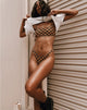 Bild von Farida Bikinioberteil in Mokka Karo