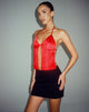 Arun Cami-Top in Satin Rot