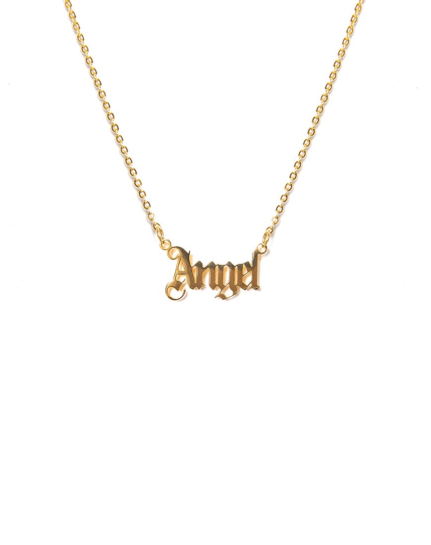 Bild von Halskette in "Angel" Gold