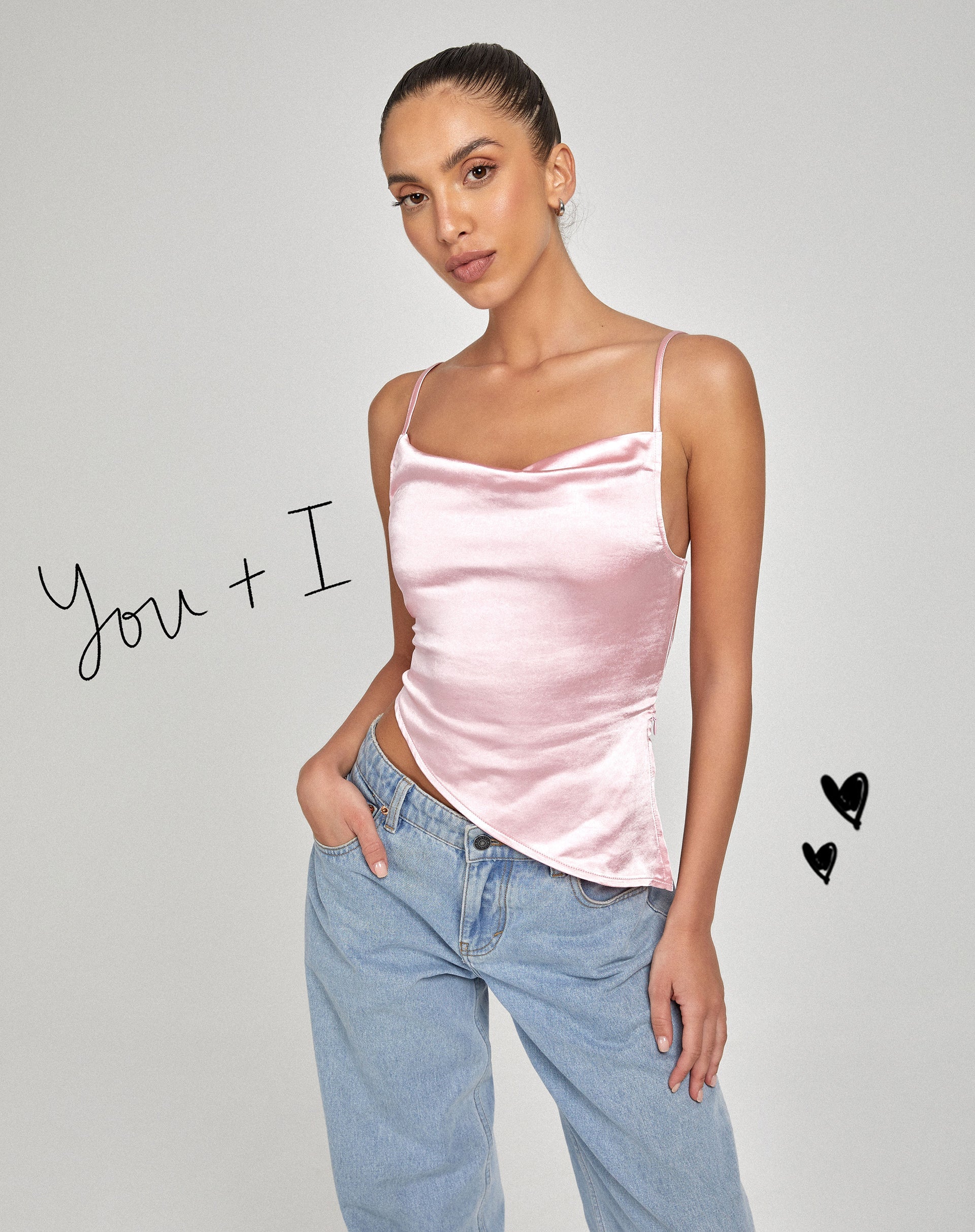 Abbildung von Sipin Top in Satin Pink