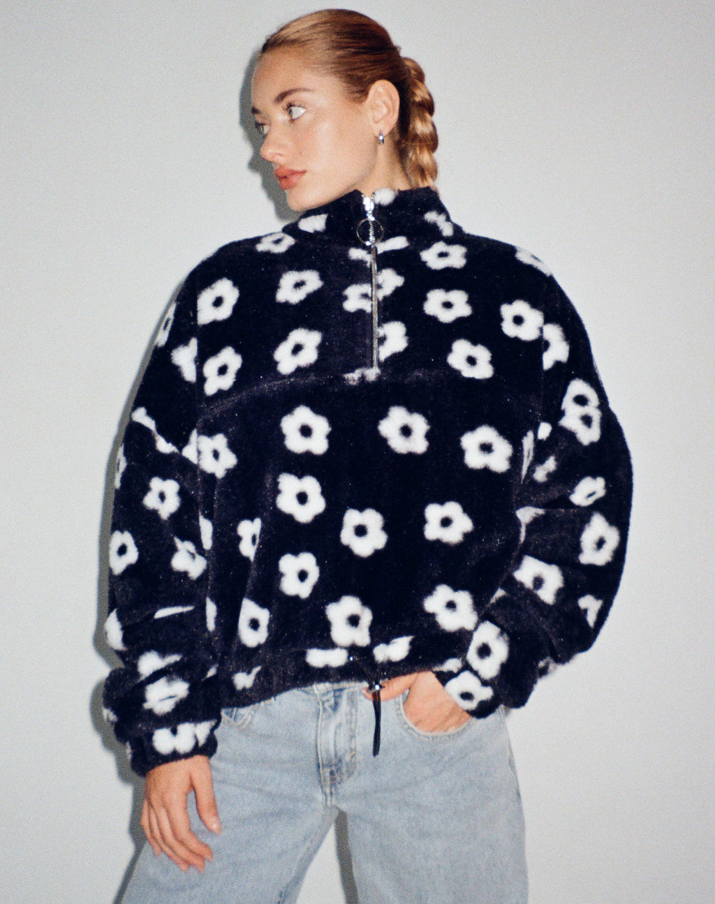 Nero Jacke in Daisy Schwarz und Weiß