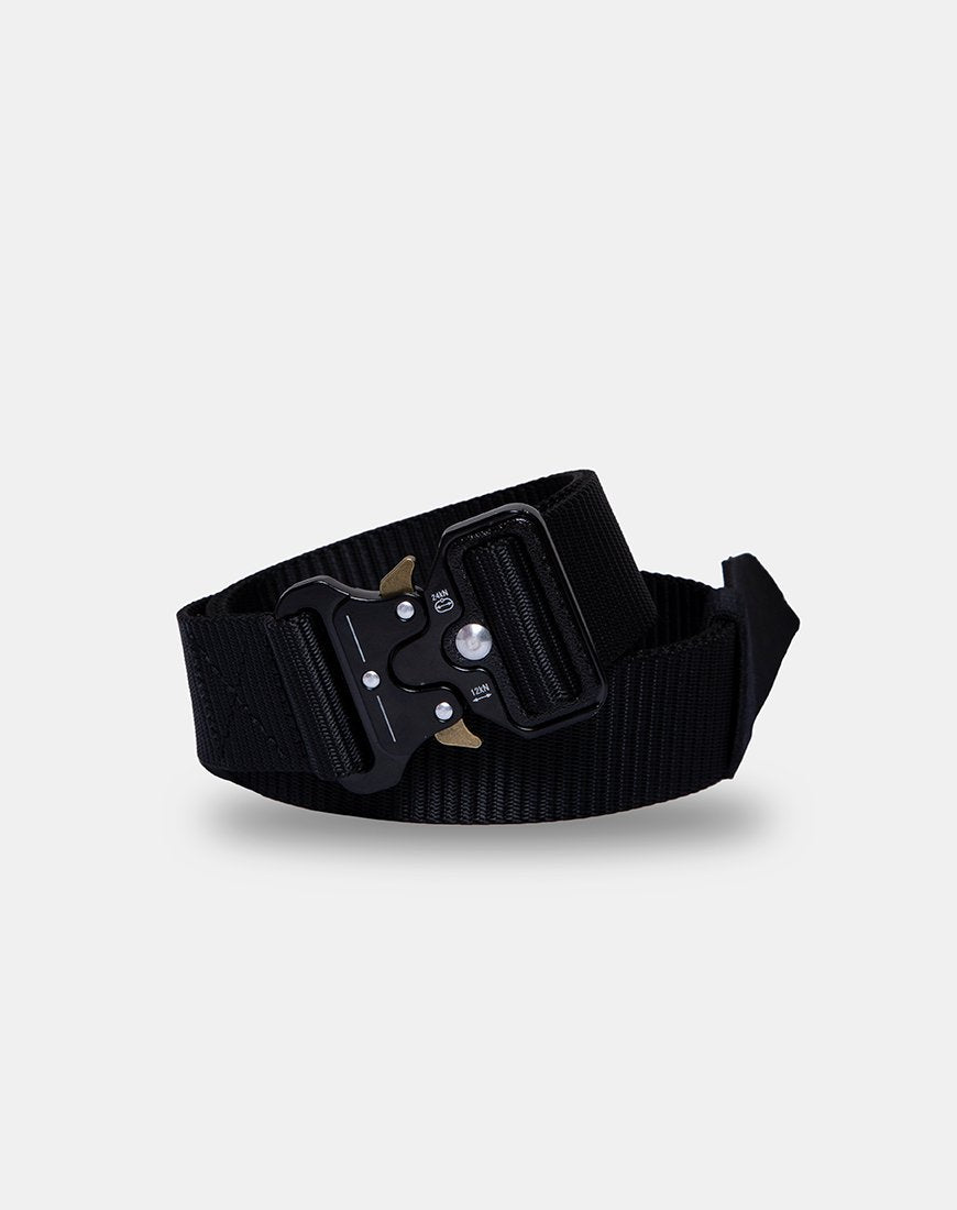 Nylon-Gürtel in Schwarz