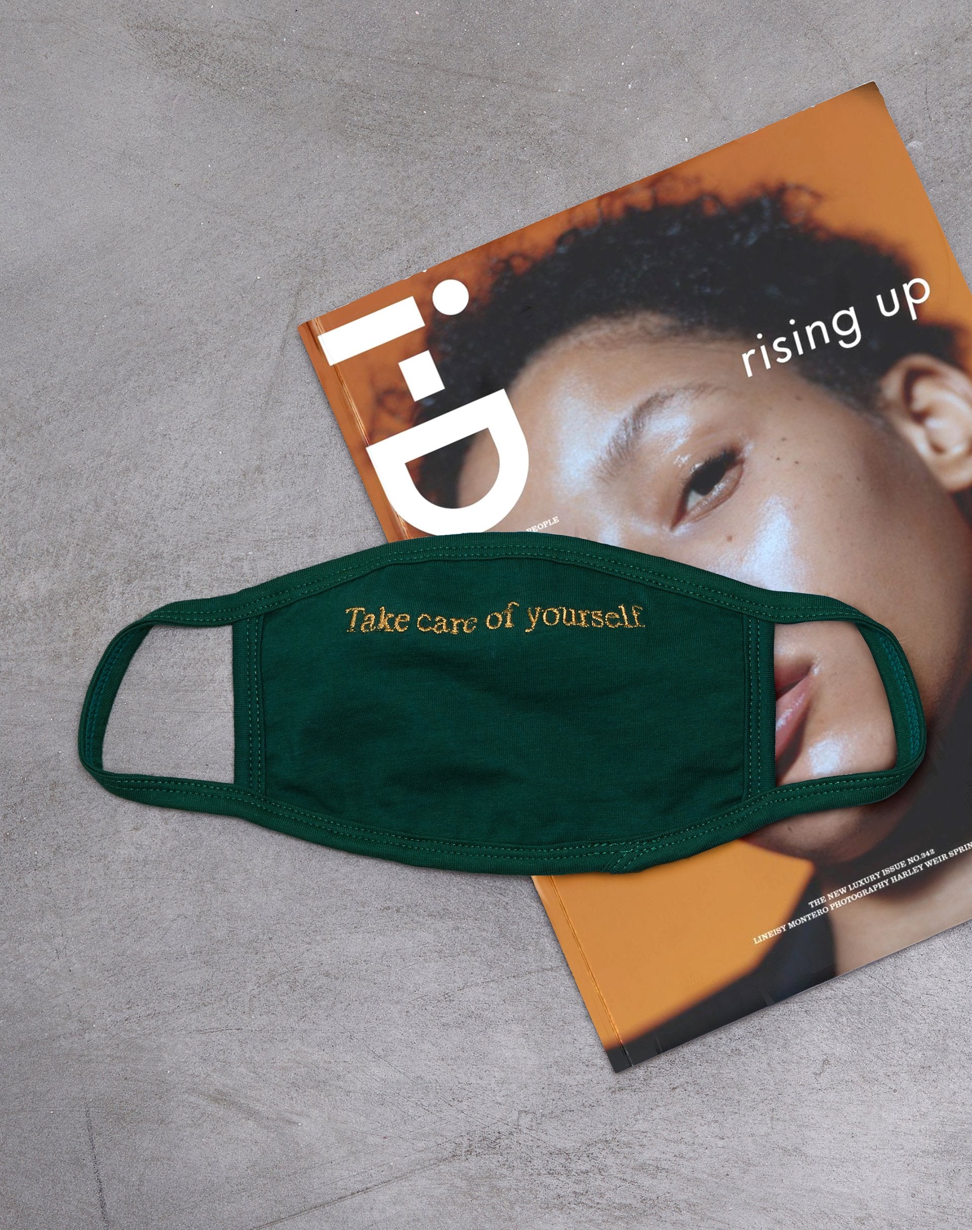 Image of Gesichtsmaske in Flasche Grün Take Care Of Yourself Embro