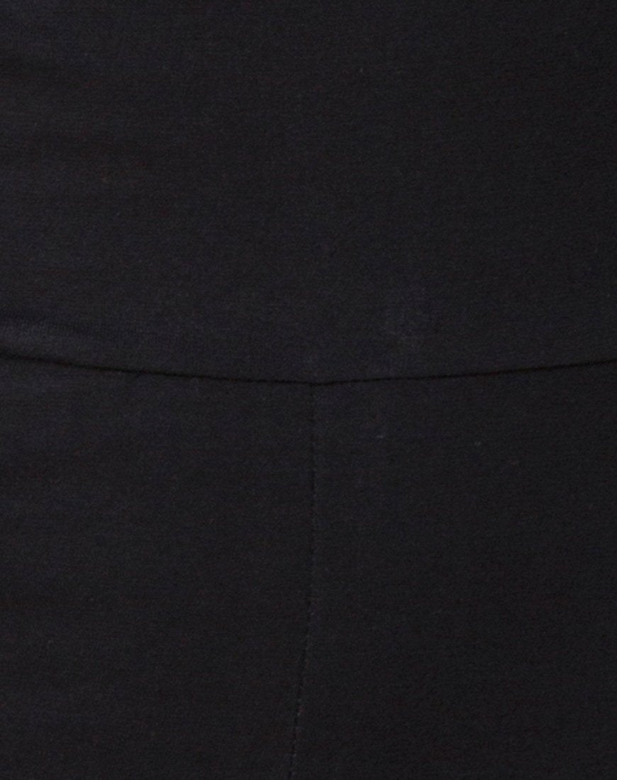 Bild von Acrety Unitard in Schwarz Schnallen