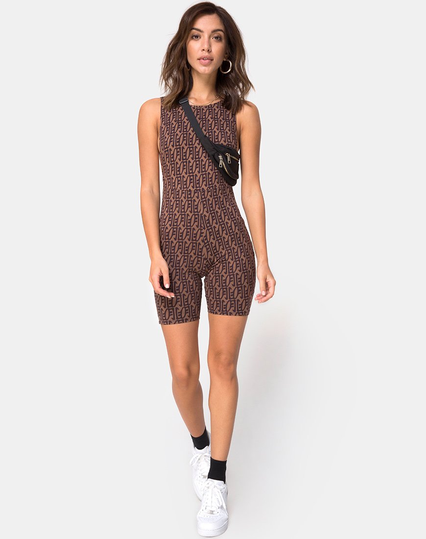 Bild von Acro Unitard in Chinese Moon