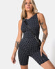Bild von Acro Unitard in Diagonal Disco
