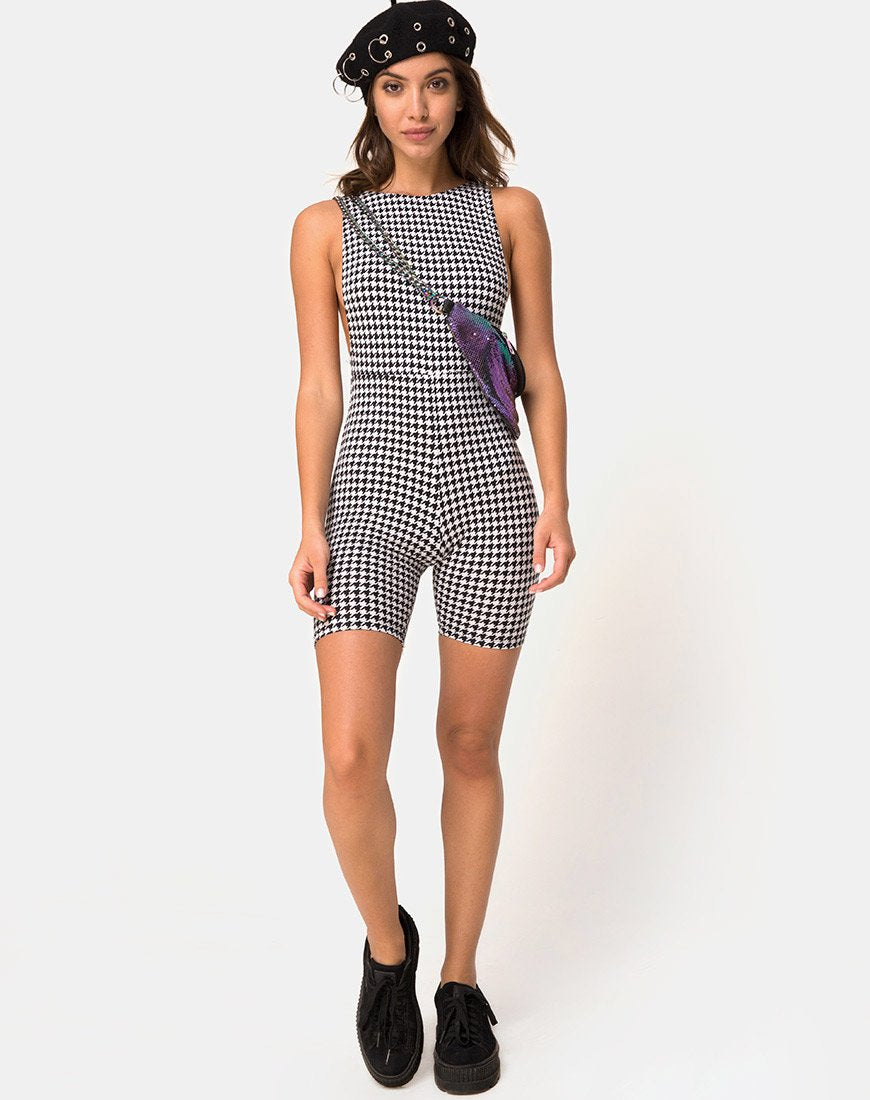Bild von Acro Unitard in Dogtooth