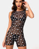 Bild von Acro Unitard in Over the Moon Schwarz mit Glitter