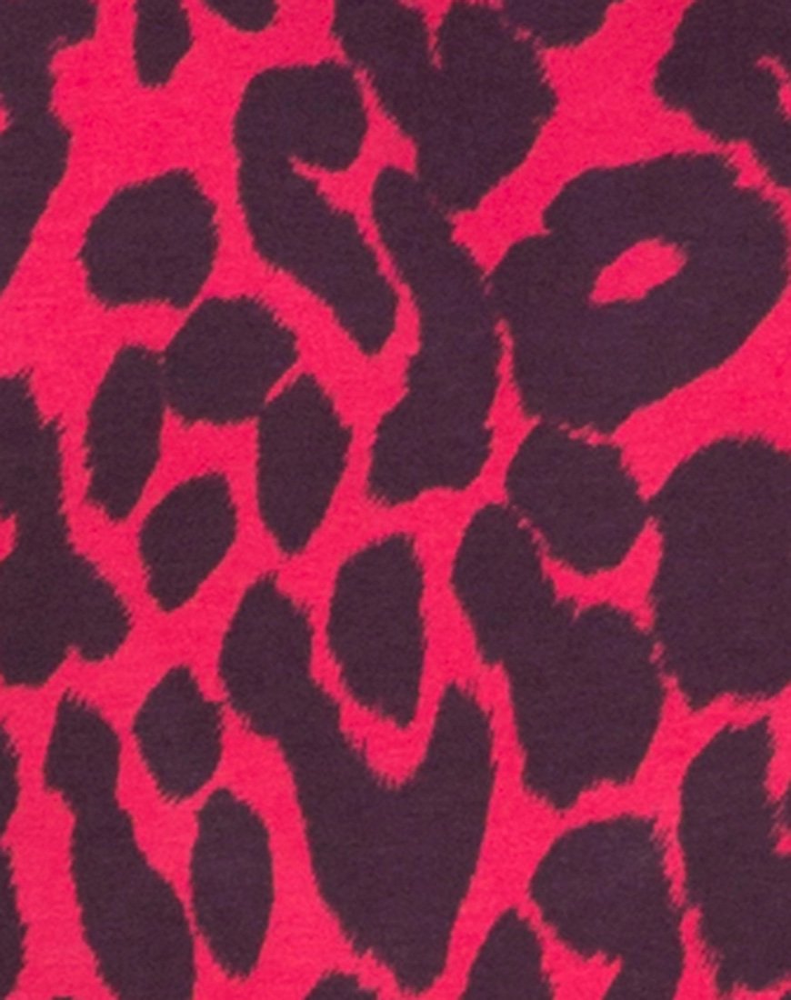 Bild von Acro Unitard in Übergröße Jaguar Rot
