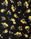 Butterblume Schwarz und Gelb