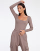 Bild von Aga Bodice in Lycra Antler