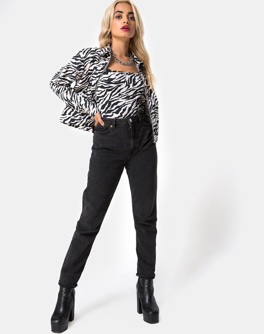 Bild von Agatha Jacke in 90s Zebra