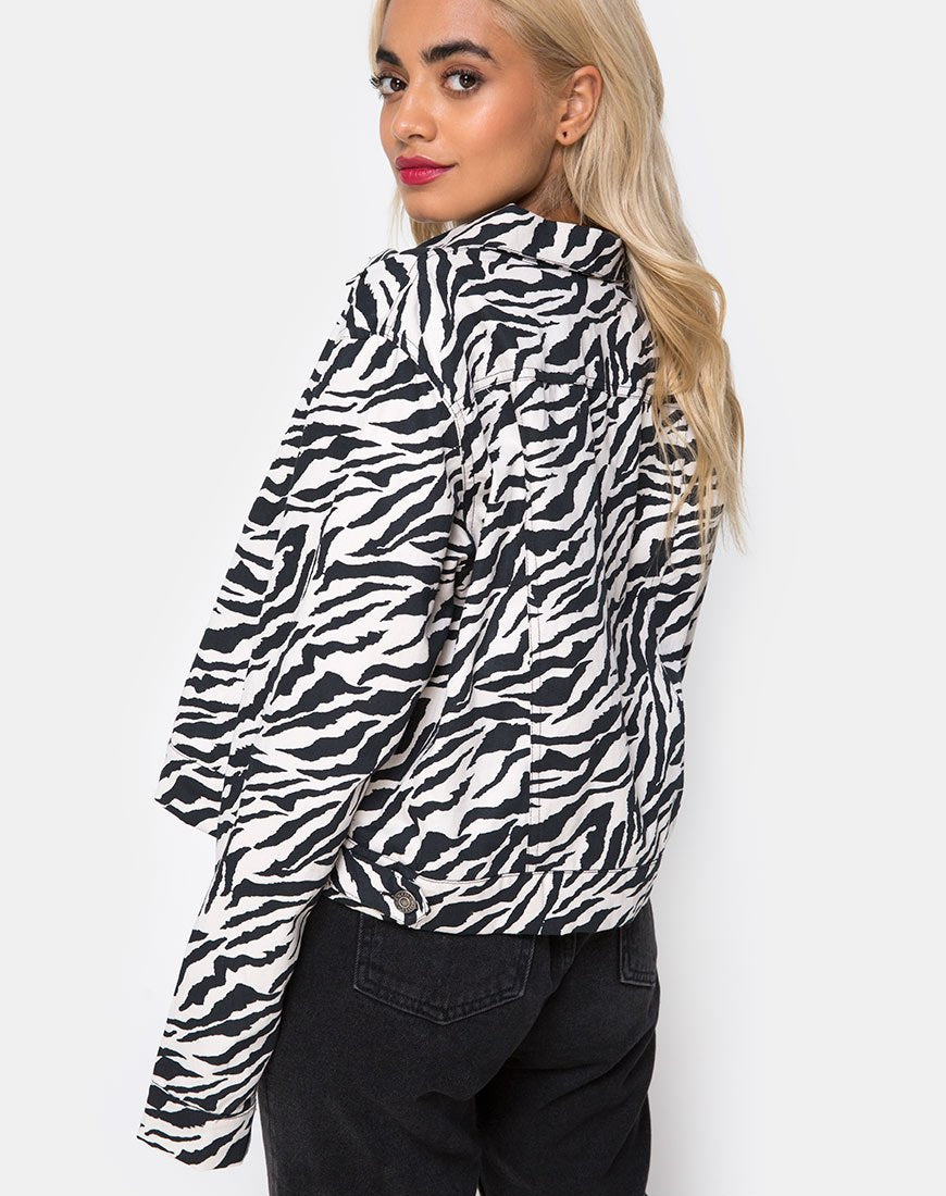 Bild von Agatha Jacke in 90s Zebra