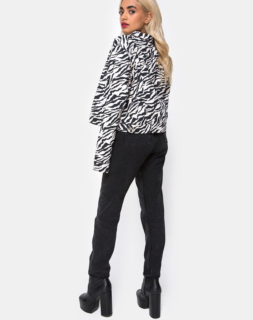 Bild von Agatha Jacke in 90s Zebra